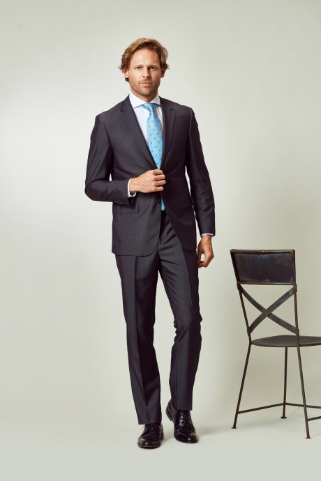 Traje Classic Fit Fantasía Azul Oscuro