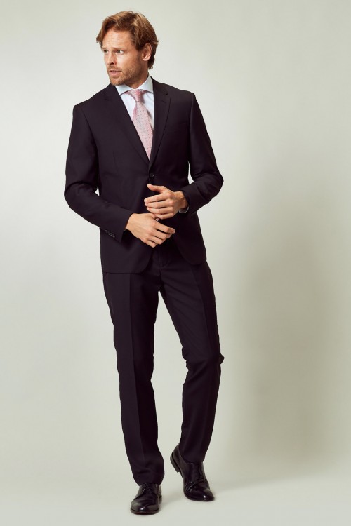 Traje Liso Slim Fit Negro