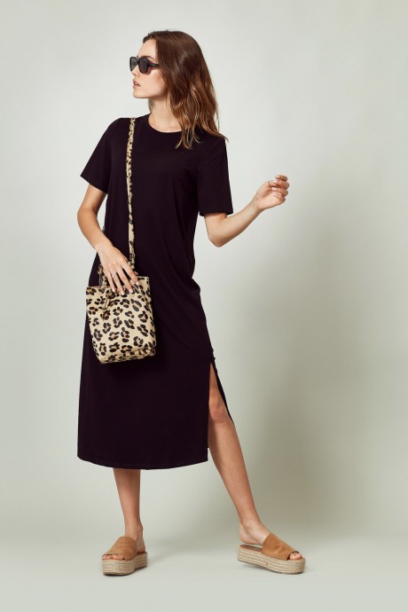 Cartera Mini Shopper con Billetera de Cuero Animal Print